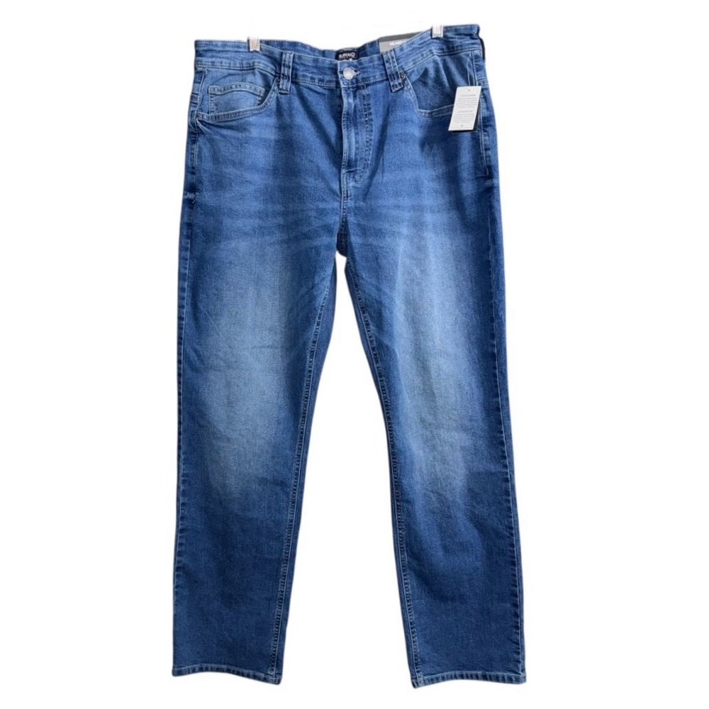 Buffalo David Britton (NWT) Relaxed Straight Men’s jeans Size 36/32 - Picture 3 of 11
